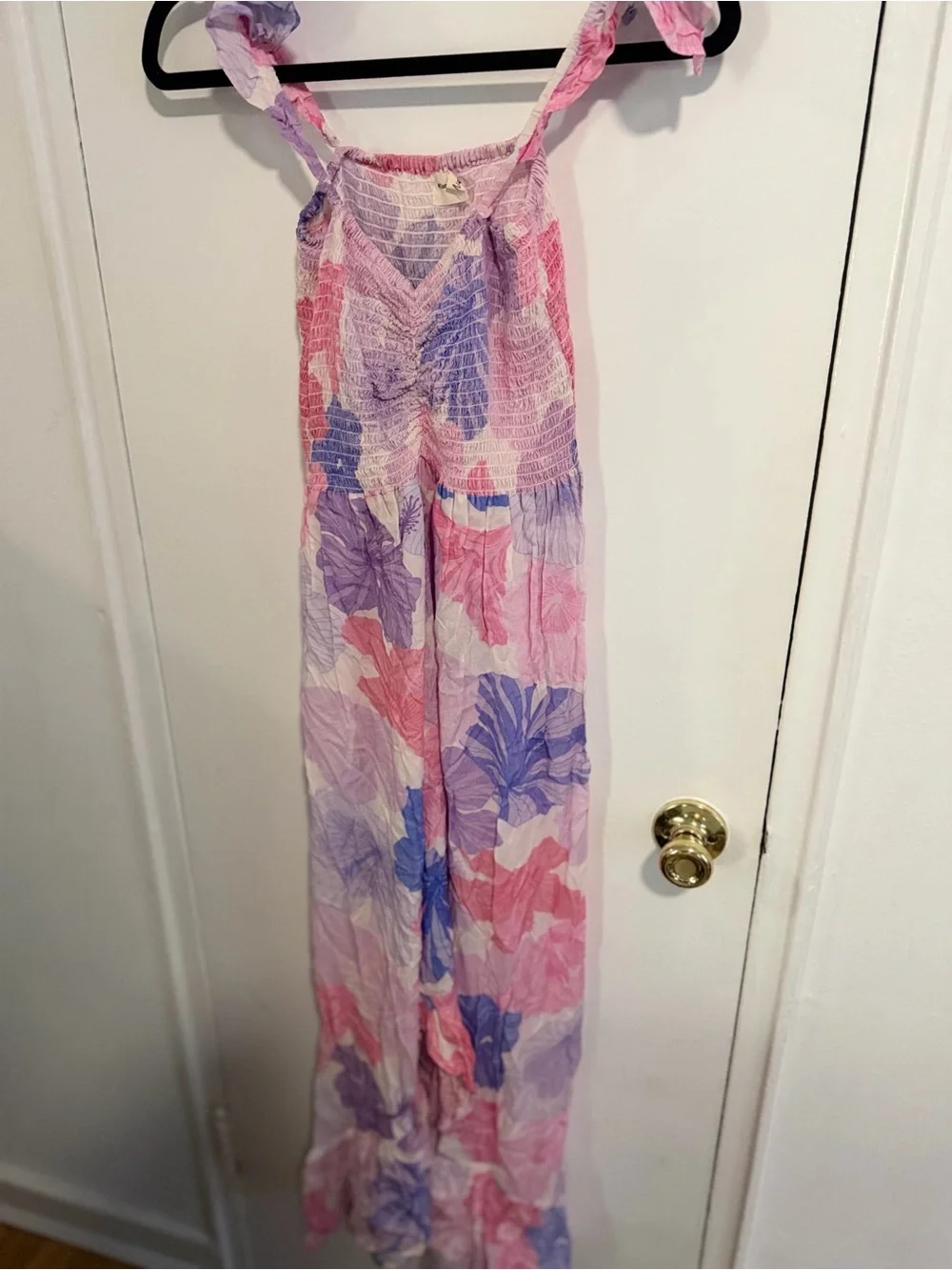Tiare Hawaii Pink & Purple Floral Women’s Dress one size fits all